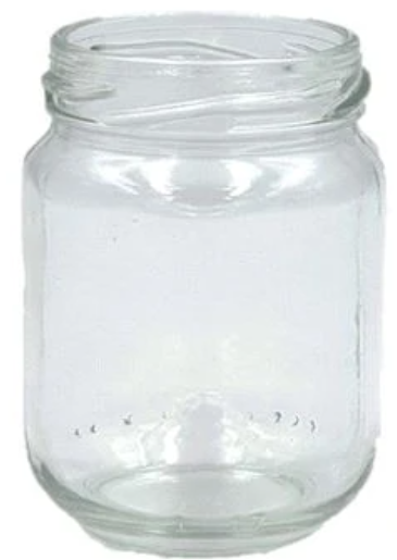 Pots à confiture vides en verre 20 cl - Bocaux à confiture 200 ml